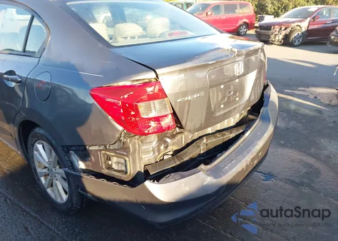 2012 Honda Civic Ex z USA, uszkodzony, nr VIN 19XFB2F8XCE097619